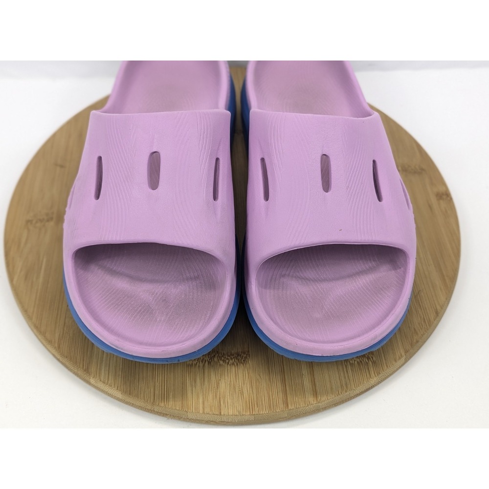 Hoka Ora Recovery Slide 3 Mens Size 10 Purple Cushioned Sport Sandals Slip On - Picture 9 of 11